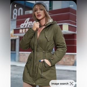 Forever 21 Fleece Lined Parka